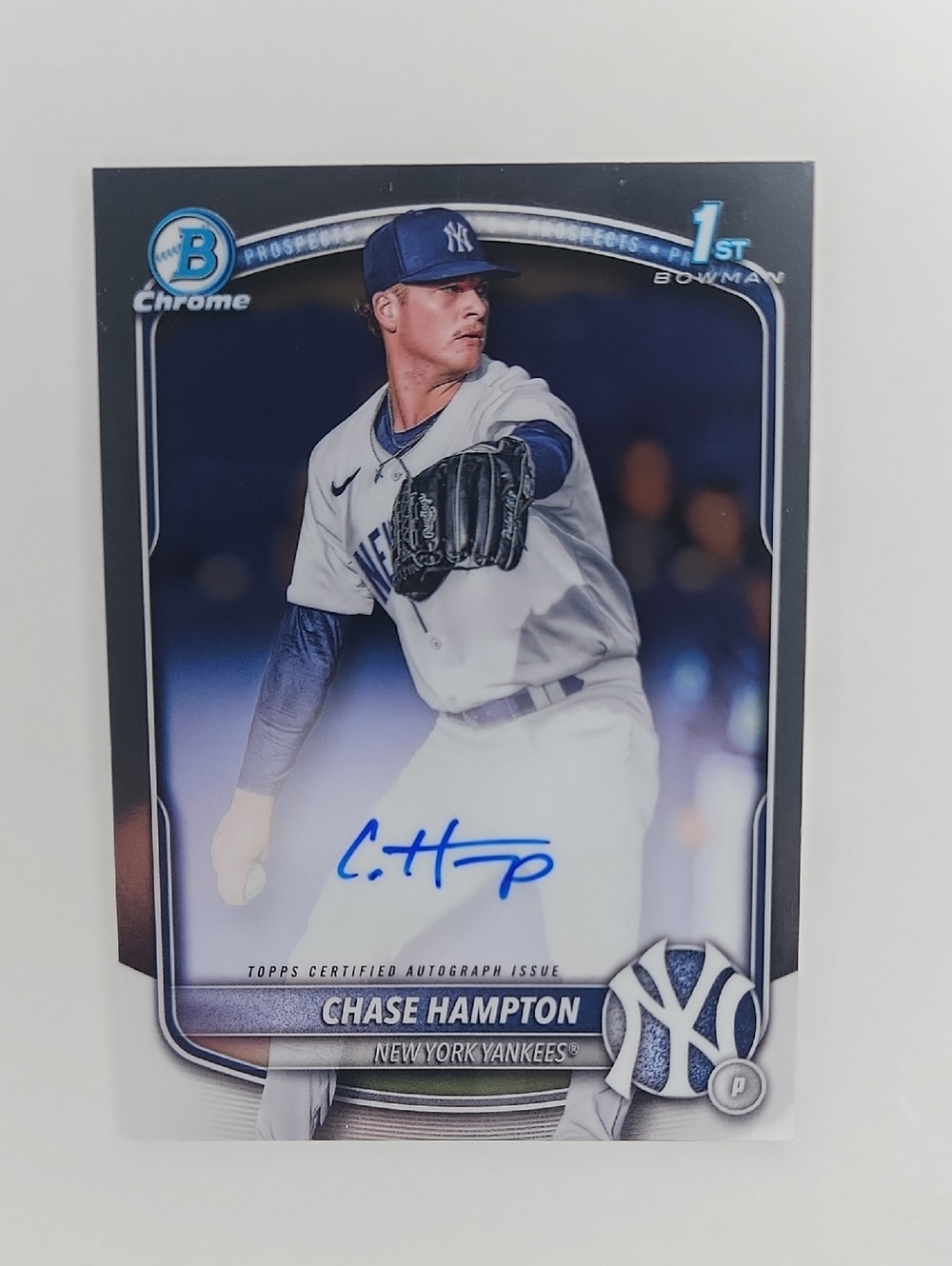 Chase Hampton ~ 2025 Bowman ~ 1st Bowman ~ Autograph